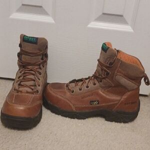 Hytest Safety Composite Toe Work Boots Mens 8.5